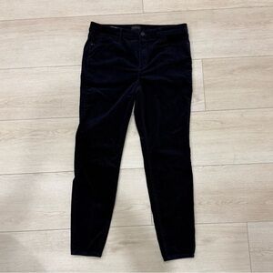 Talbots Dark Navy Corduroy Jeggings Size 10 Stretch Skinny Pants
